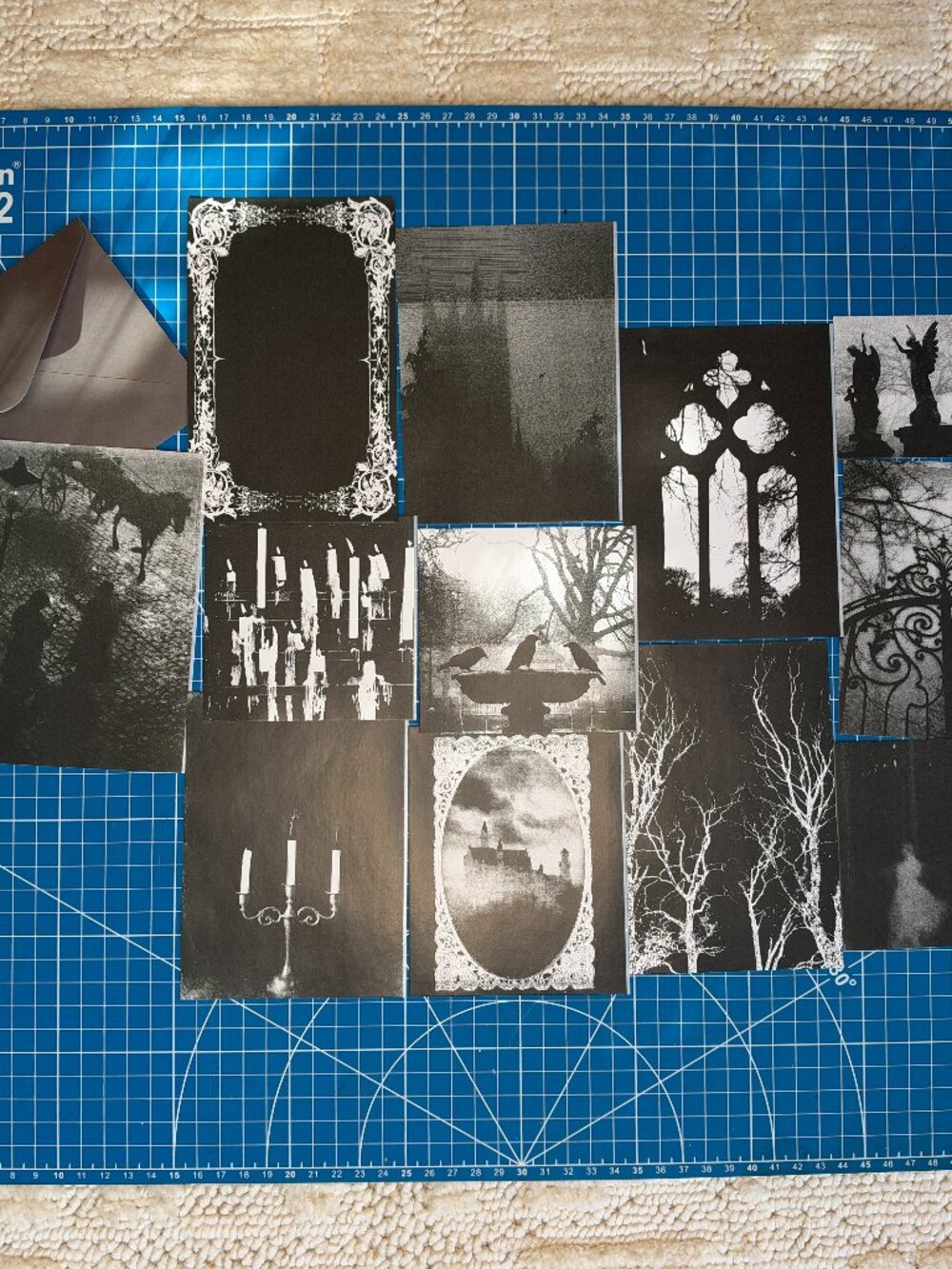 Gothic Junk Journal Kit – Curated Ephemera Pack